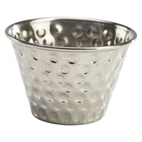 Click for a bigger picture.GenWare Stainless Steel Hammered Ramekin 114ml/4oz