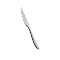 Click for a bigger picture.Genware Saffron Steak Knife 18/0 (Dozen)