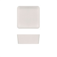 Click for a bigger picture.White Tokyo Melamine Large Bento Box Insert 17 x 7cm
