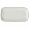 Genware Porcelain Rounded Rectangular Plate 35.5 x 19cm/14 x 7.5"