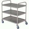 Click here for more details of the Fully Welded S/St. Trolley - 3 Shelves