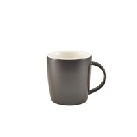 Click for a bigger picture.GenWare Porcelain Matt Black Cosy Mug 35cl/ 12.3oz