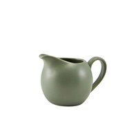 Click for a bigger picture.GenWare Porcelain Matt Sage Jug 14cl/ 5oz