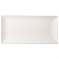 Click for a bigger picture.Luna Stoneware White Rectangular Plate 25 x 15cm/ 10 x 6"