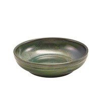 Click for a bigger picture.Terra Porcelain Aqua Green Coupe Bowl 20cm