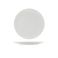 Click for a bigger picture.Incise Porcelain Solara Coupe Plate 25.5cm