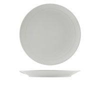 Click for a bigger picture.Incise Porcelain Solara Coupe Plate 28cm