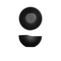 Click for a bigger picture.Black Copenhagen Melamine Bowl 15.5 x 7.5cm