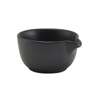 Click for a bigger picture.Forge Stoneware Sauce Dish 12cl/ 4.2oz