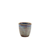 Click for a bigger picture.Terra Porcelain Aqua Blue Dip Pot 8.5cl/ 3oz