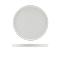 Click for a bigger picture.Incise Porcelain Lavara Presentation Plate 25cm