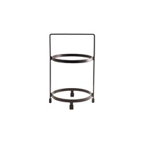 Click for a bigger picture.GenWare Two Tier Presentation Plate Stand 18cm