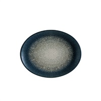 Click for a bigger picture.Arctic Moove Oval Plate 25cm