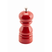 Click for a bigger picture.Genware Salt Or Pepper Grinder Red 12.7cm