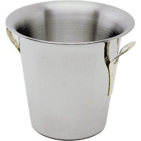 Click for a bigger picture.S/St. Wine Bucket Tulip Design -St/St Handles