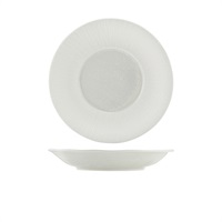 Click for a bigger picture.Incise Porcelain Lucine Deep Winged Plate 26cm