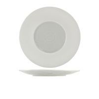 Click for a bigger picture.Incise Porcelain Lustre Winged Plate 28.5cm