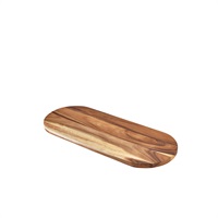 Click for a bigger picture.GenWare Acacia Wood Plinth 80 x 32cm