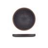 GenWare Kava Black Stoneware Presentation Plate 18cm