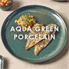 Aqua Green Terra Porcelain